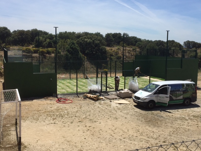 PISTA DE MURO URB. LAS CUESTAS DE GALAPAGAR (Madrid) EN 2017